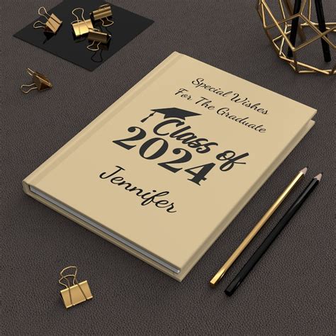 personalized graduation guest book|unique guest book for graduation.